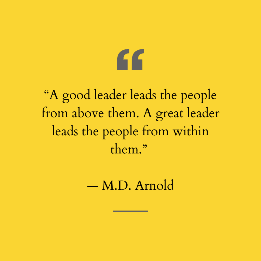 Leadership and interpersonal skills
