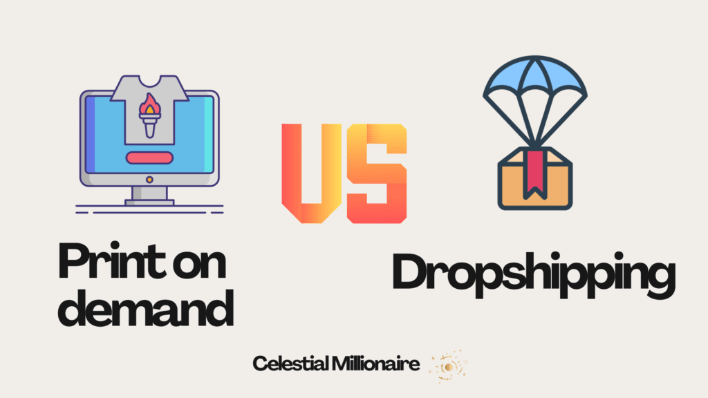 print on demand vs dropshipping print on demand vs dropshipping